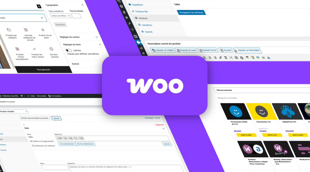 Gestion de la boutique avec Woocommerce