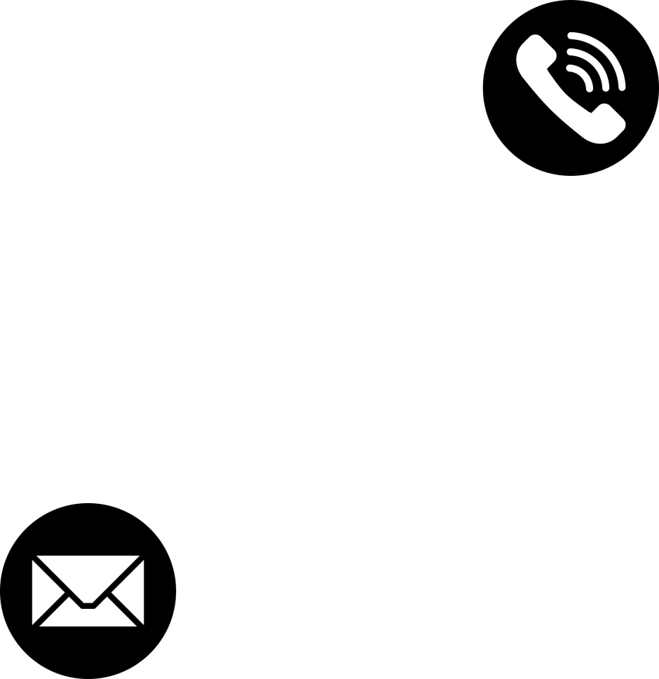 Icone Nous contacter (tel et mail) avec N de NOUS