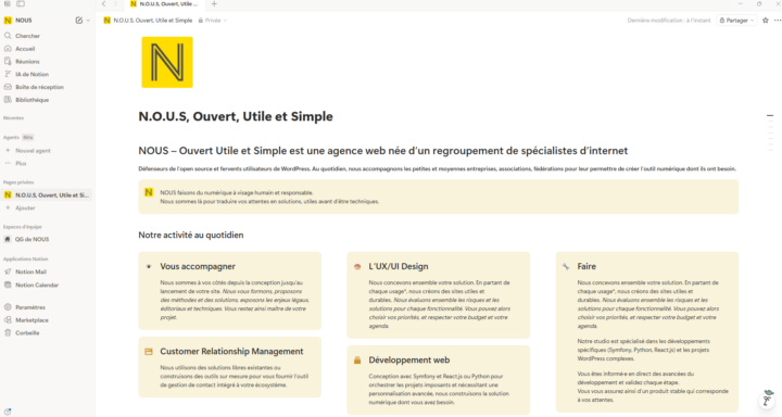 Utiliser Notion pour son organisation pro et/ou perso